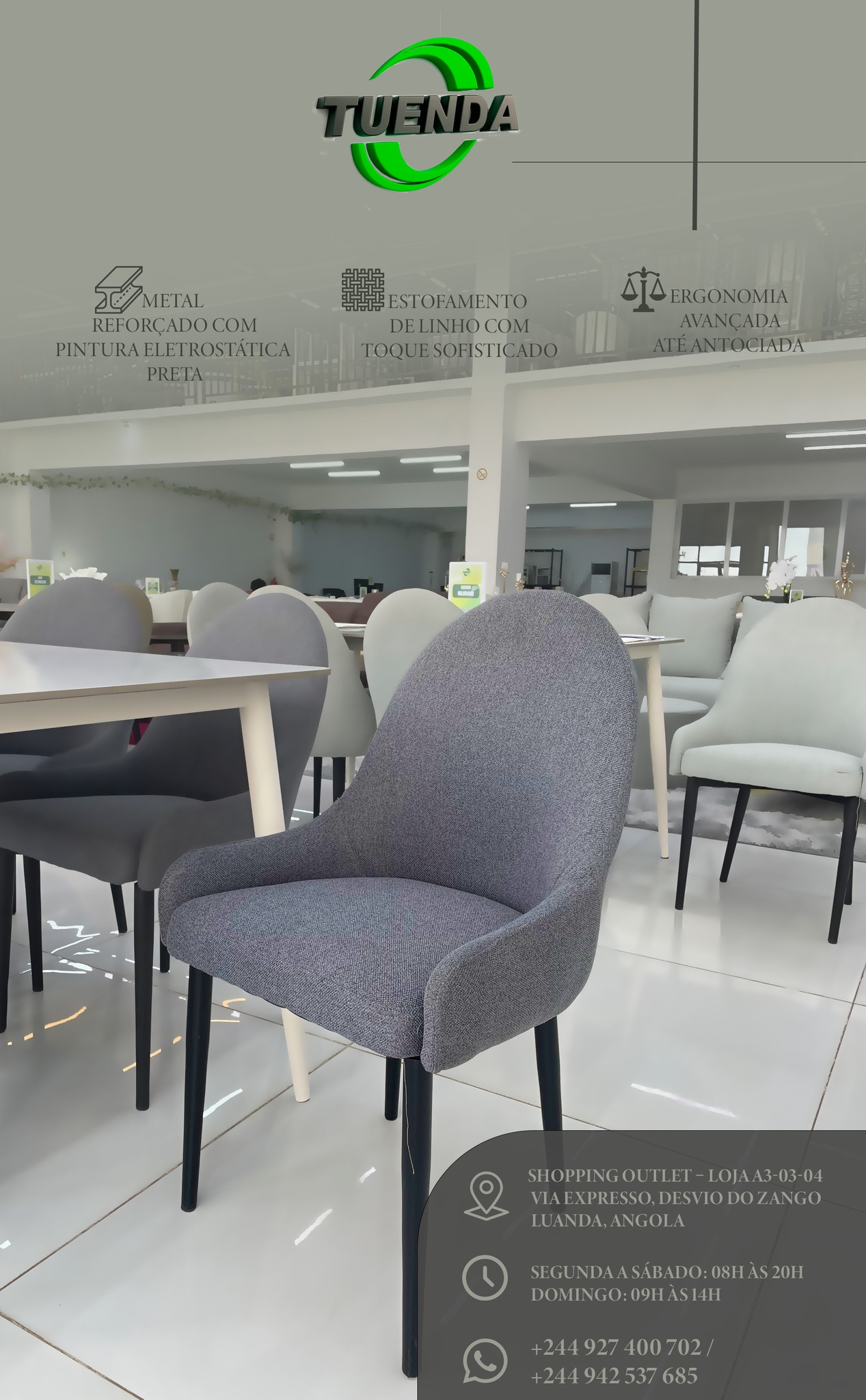 Produto Cadeiras Casuaís